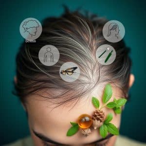 علت ریزش مو چیست