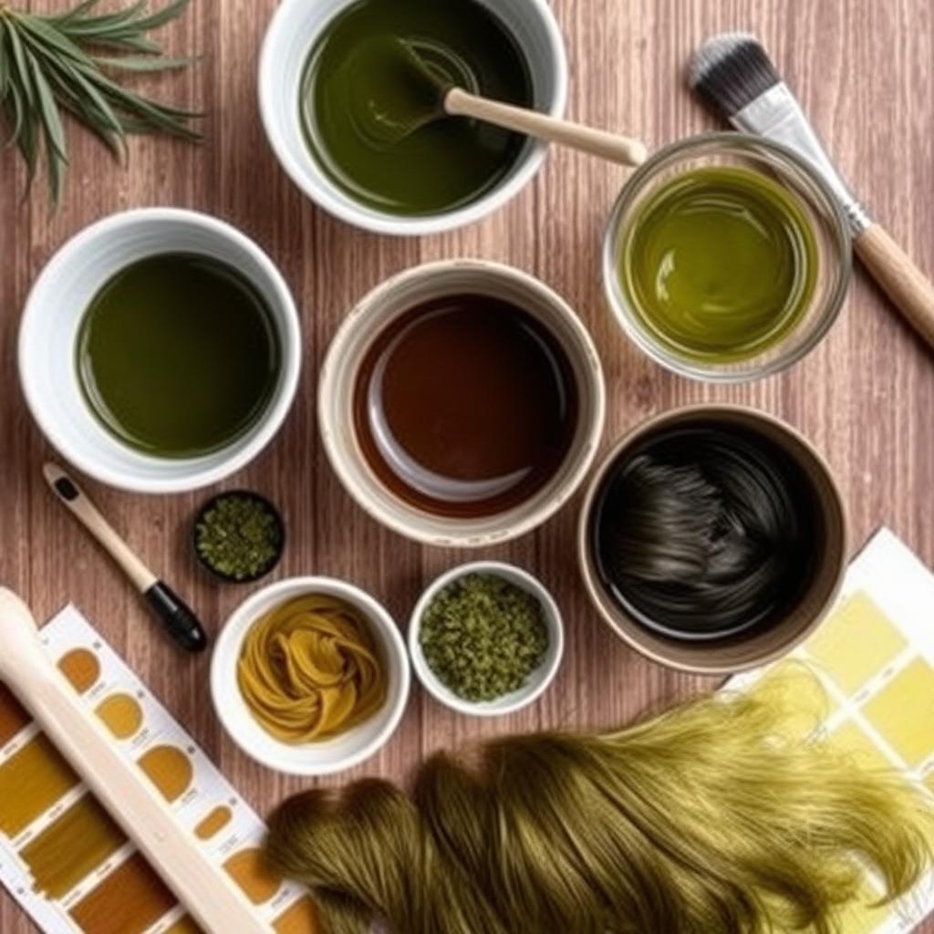 چگونه رنگ مو زیتونی را ایجاد کنیم؟