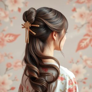 بستن مو با چاپستیک(چوب مو)