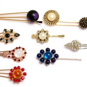 روش های جذاب استفاده از سنجاق سر (bobby pins)